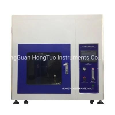 HT-2408E-L Horizontal Vertical Combustion Testing Equipment Burn Resistance Measurement