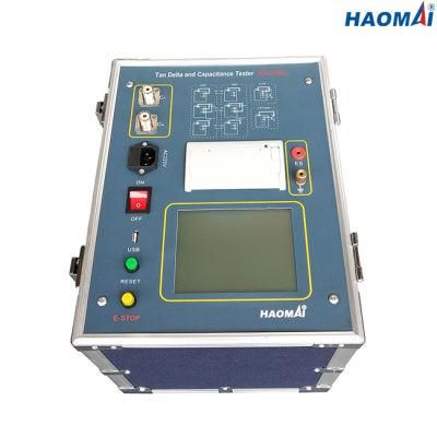12kv Anti-Interference Automatic Power Transformer Tan Delta and Capacitance Dielectric Loss Dissipation Factor Tester