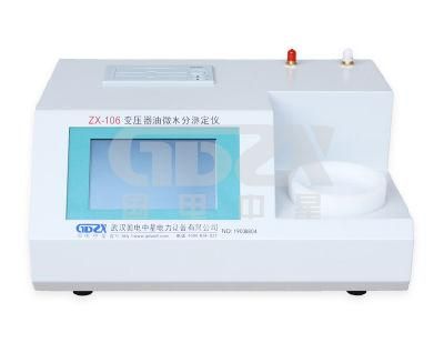 High-precision Automatic Transformer Oil trace Moisture Tester