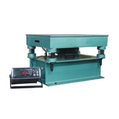 Magnetic Suction Fixed Mold Vibration Table with Mechanical Pressure Plate