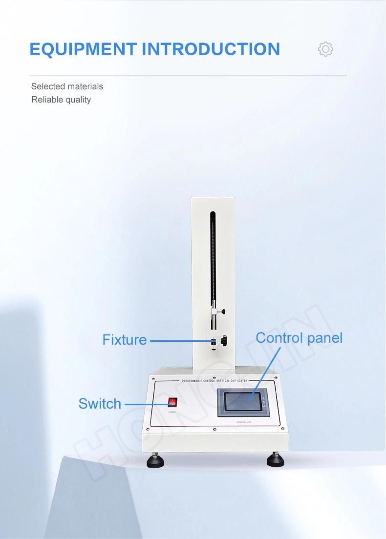 Single Station Pull-up DIP Coating Testing Tester