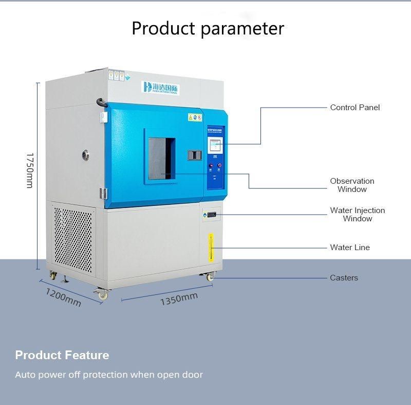 Xenon Climate Testing Equipment Water Cooled Test Machine