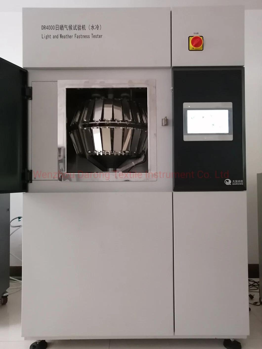 Water Cool Xenon Arc Chamber Lab Instrument to Light Textile Testing Machine