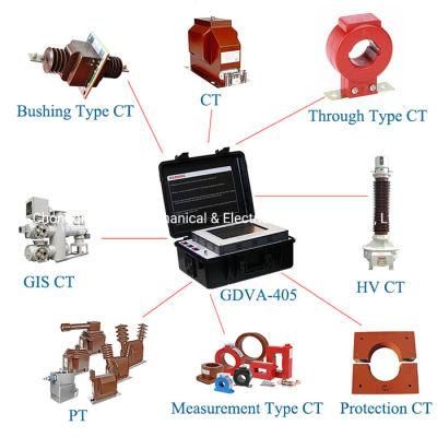 0.02 Class Portable CT PT Tester Analyzer /Instrument Transformer Analyzer for 200V~500kv Transformers