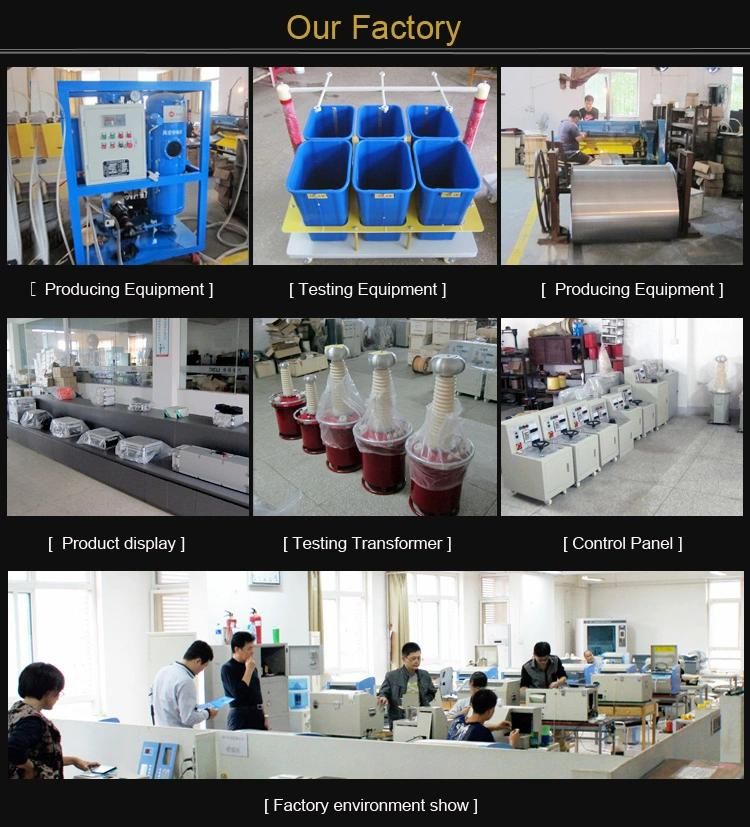 Variable Frequency Inductance Series High Voltage AC Resonant Test System