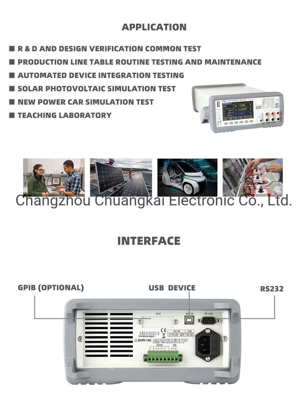 Th6323 Wide Range High Power Programmable Linear DC Power Supply