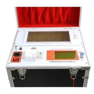 80kv/100kv Bdv Electric Insulating Oil Dielectric Strength Tester