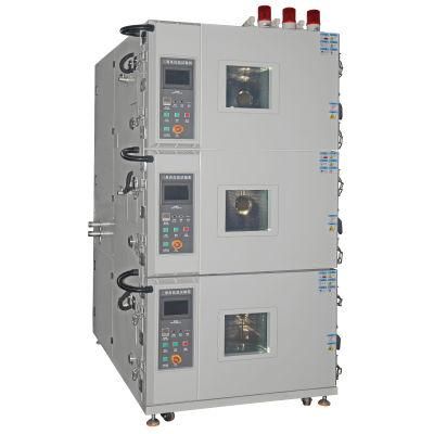 Three-Deck Safety Protection High Low Environment Stability Climatic Test Chamber