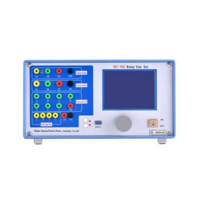 Ht-702 Secondary Injection Test Unit Three Phase Relay Equipment Testing System