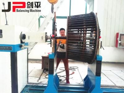 Shanghai Jp Large Fan Impeller and Blower Wheel Balancing Machine