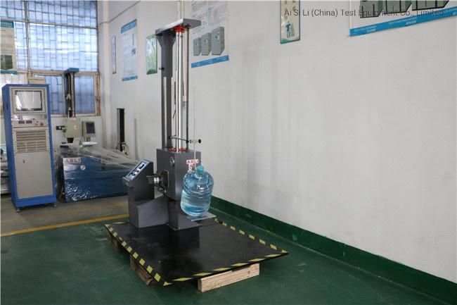 Professional Factory Carton Drop Package or Paper Falling Dart Impact Strength Test Machine for Plastic Bottle