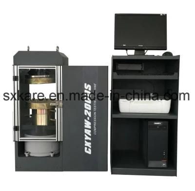 0.5 Grade Computerized Electr0-Hydraulic Servo Compression Testing Machine (CXYAW-2000S)