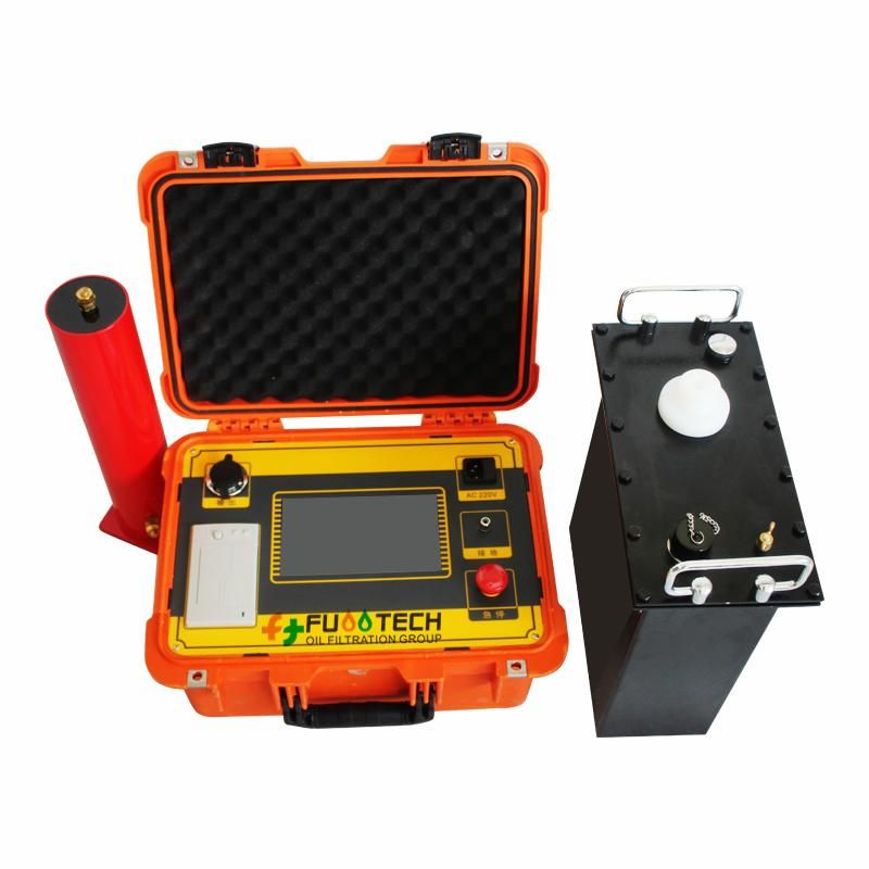 Fuootech Vlf Cable Tester AC Hipot Tester 30-80kv AC Withstand Voltage Test Set Vlf Hv Test Kits for Cables