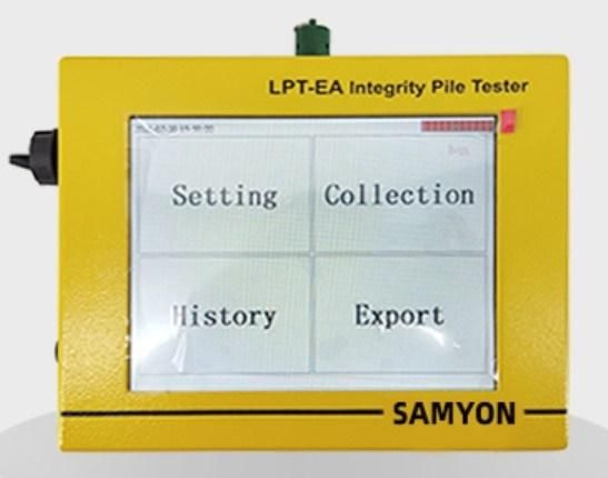 ASTM Standard High Strain Dynamic Pile Tester for Deep Foundation Testing