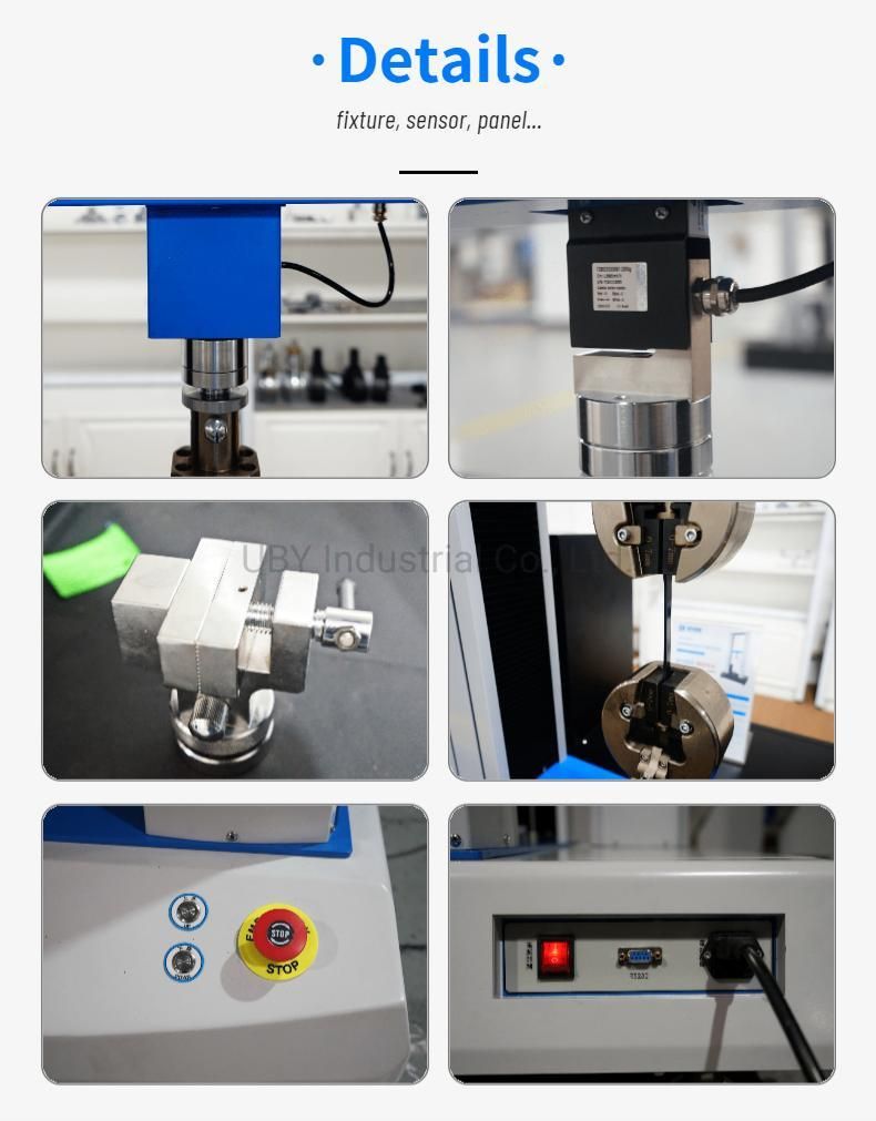 Spring Plastic Rubber Compression Tension Shear Force Machine Test Apparatus