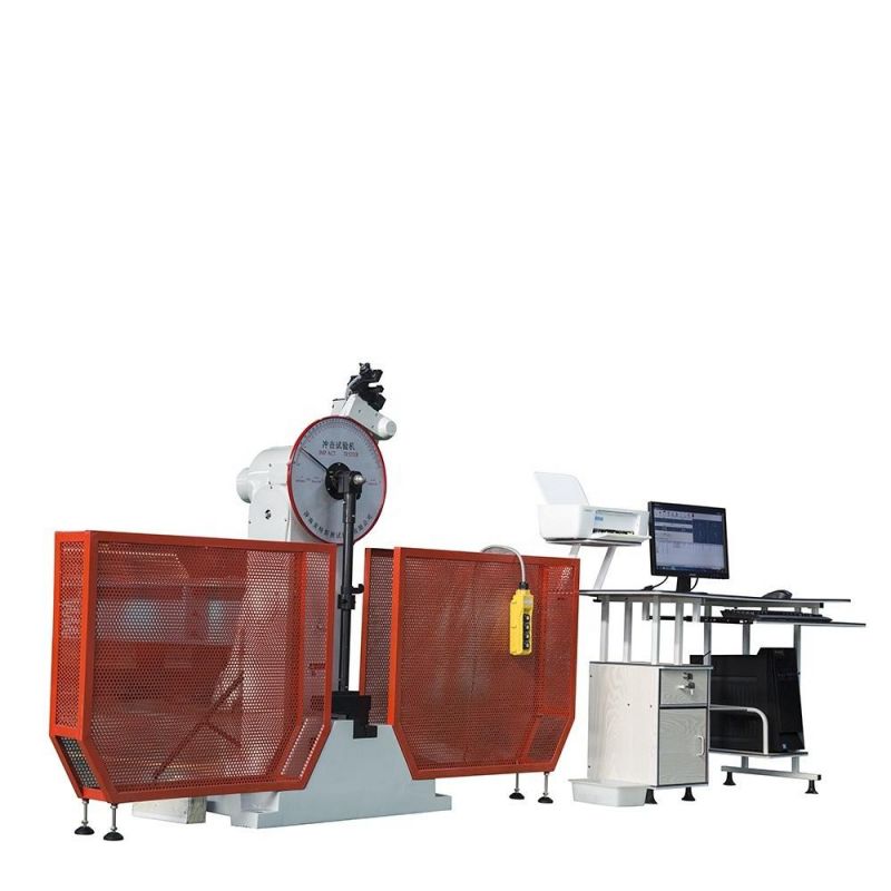 High Performance Jbw-300b Microcomputer Controlled Semi-Closed Impact Metal Testing Machine