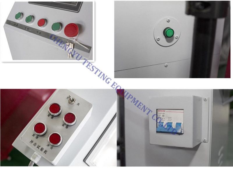 Jbs-300b 150j/300j Touch Screen Digital Display Metal Material Charpy Impact Testing Machine