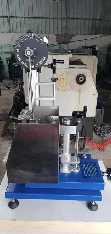 Glass Bottle Quality Checking Use Impact Testing Machine Manual Type