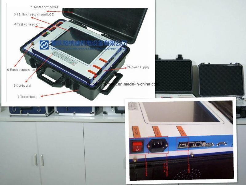 CE Certificate Current Transformer and Power Transformer Tester, CT PT Analyzer 0.02% Class