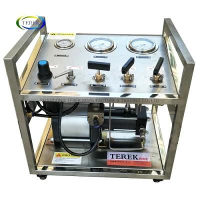 High Quality Gas Pressure Portable Oxygen Gas Booster Pump Unit Bench