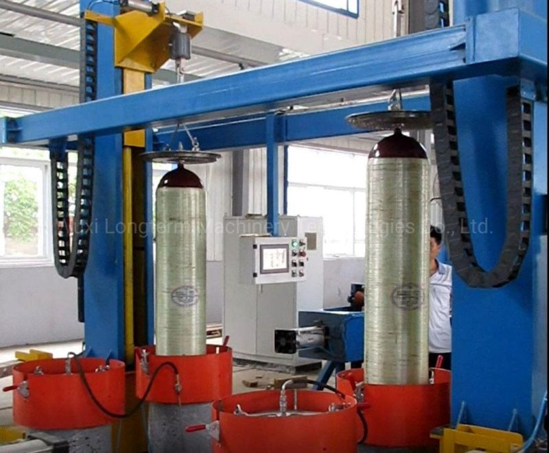 CNG Cylinder External Hydro-Static Testing Machine Seamless Oxygen Cylinder Hydrostatic Testing Machine