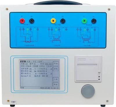 High Voltage Transformer CT PT Volt Ampere Characteristic Comprehensive Tester