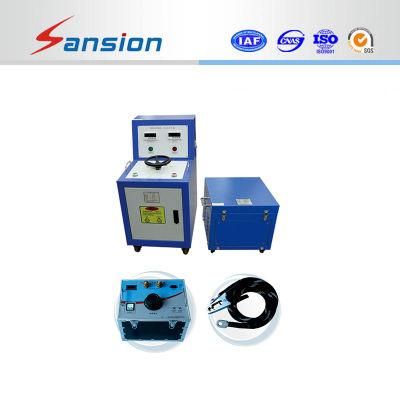 Three Phase Outputs of High Current Test System with Different Open Circuit Voltages