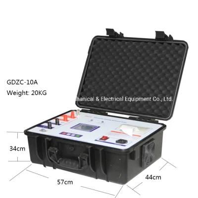Gdzc 2A 5A 10A 20A Winding DC Resistance Tester for Transformer Coil and Current Transformer Coil