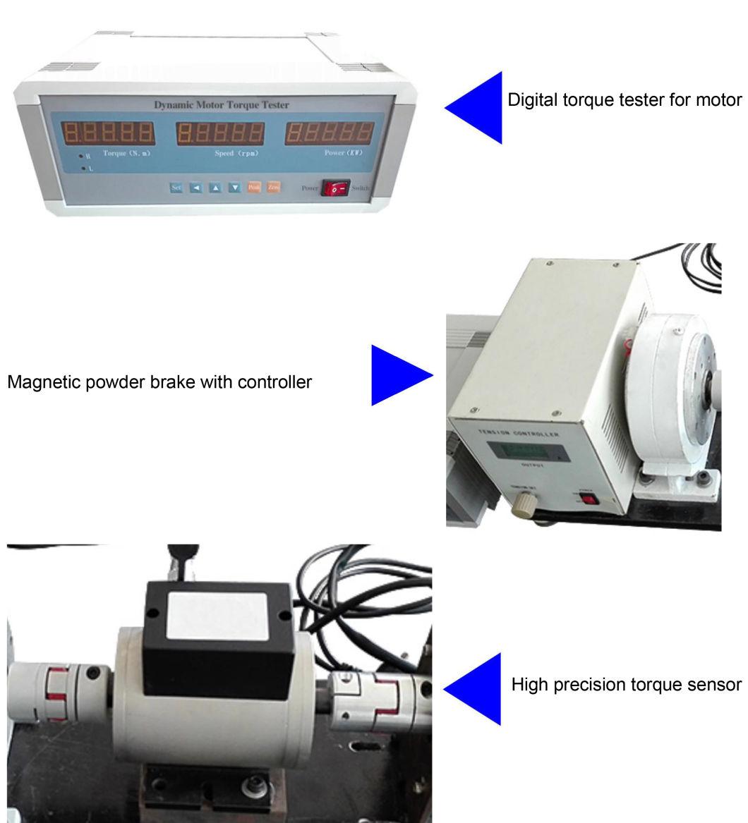 High Precision Motor Dynamic Torque Tester Meter with Magnetic Powder Brake