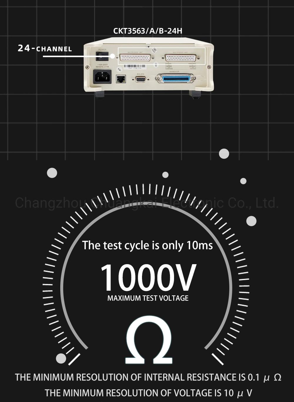 Ckt3563A-12h Battery Test Equipment Intelligent Battery Tester with 12 Channels