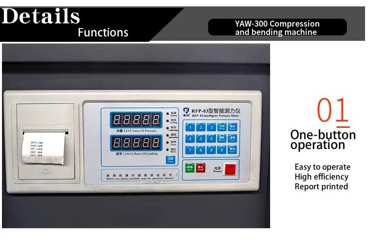 Factory Direct Sales Yes Series Digital Display Concrete Compressive Strength Testing Machine