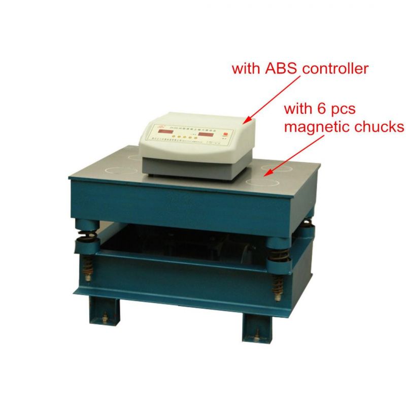 ABS Plastic Control Cabinet Concrete Magnetic Viberating Table