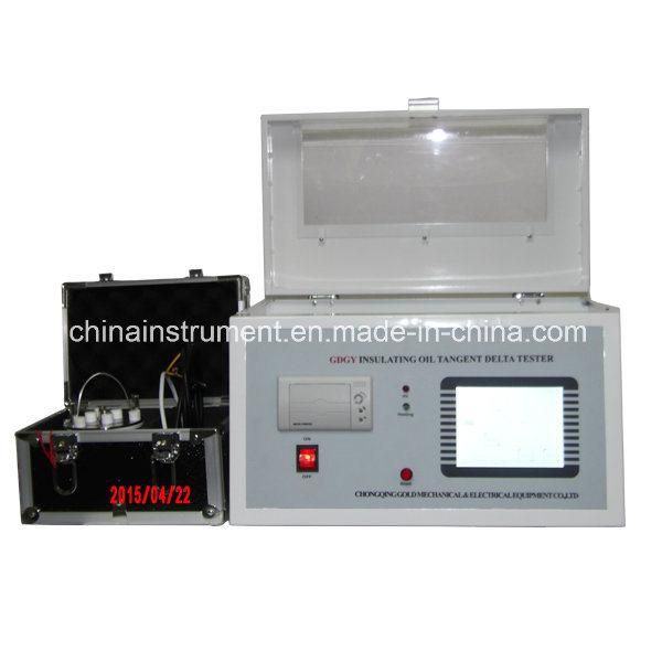 Gdgy Insulating Oil Tan Delta Tester/Electrical Resistivity Meter/Transformer Oil Dielectric Loss Test Set