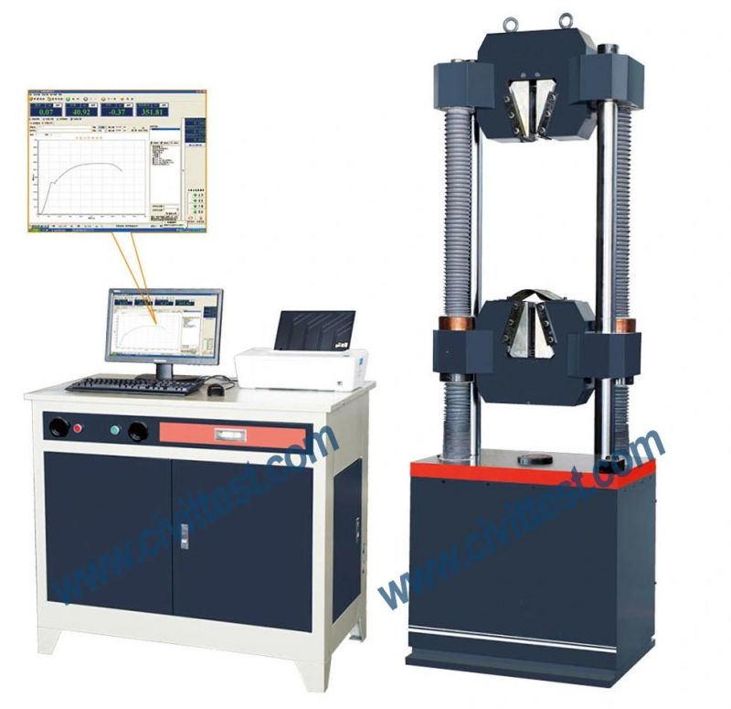 600kn Computerized Servo Model Hydraulic Universal Test Testing Machine