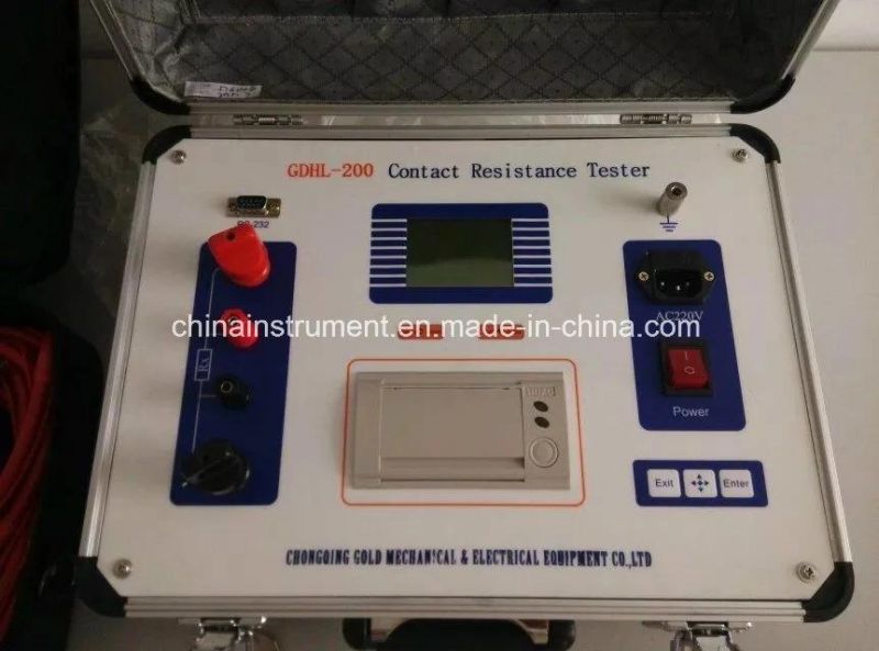 Circuit Breaker Contact Resistance Tester