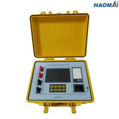 Handheld DC Winding Resistance Test Equipment for Power Transformer