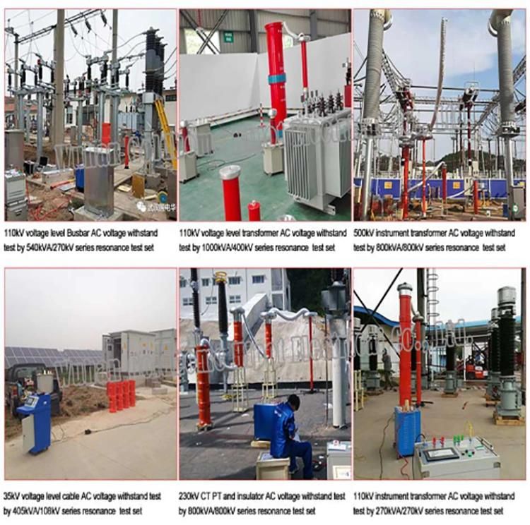 Manufacturer Price Hv Test Set AC Variable Resonance High Voltage Test Set 20Hz-300Hz