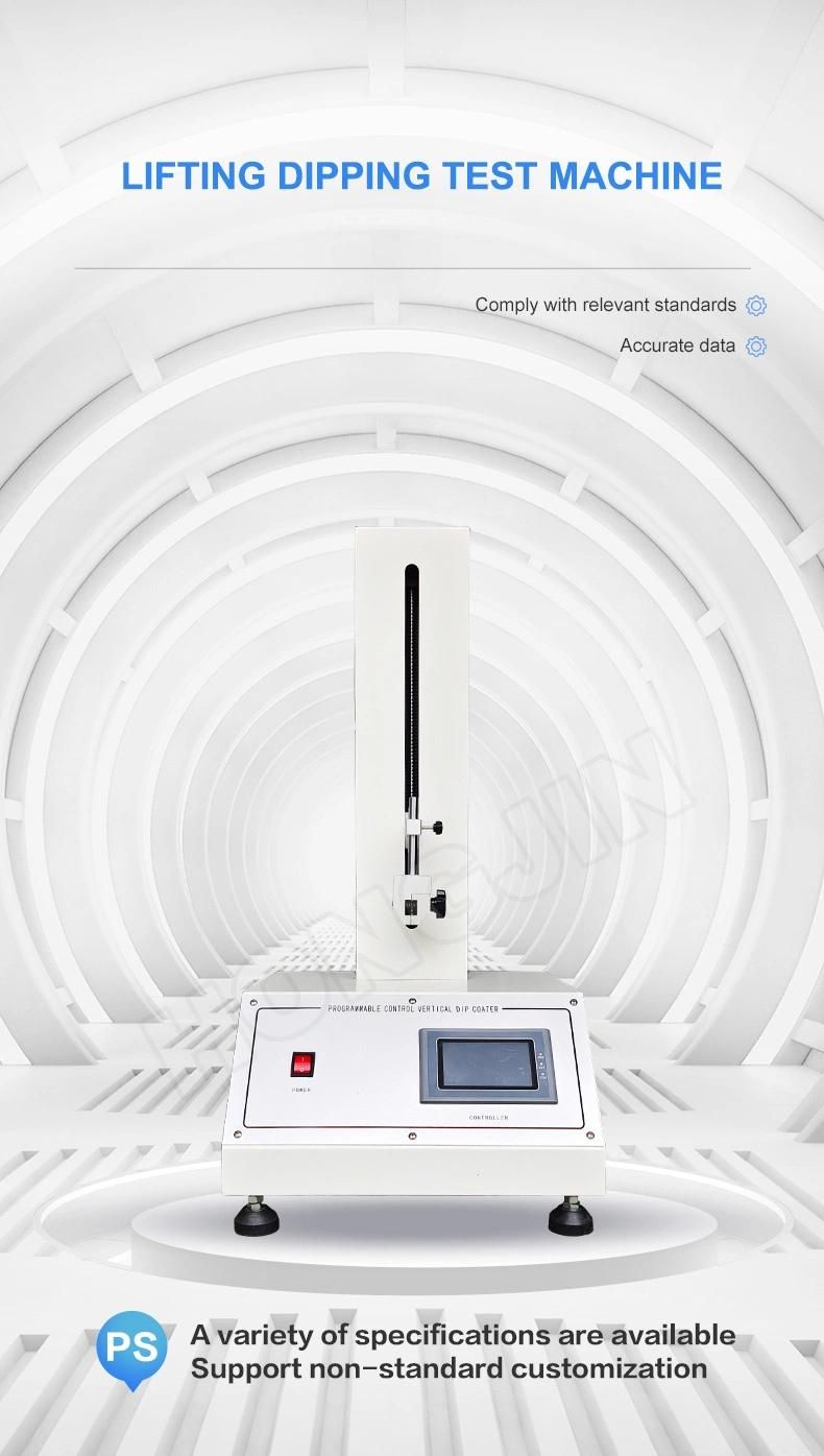 Single Station Pull-up DIP Coating Testing Tester