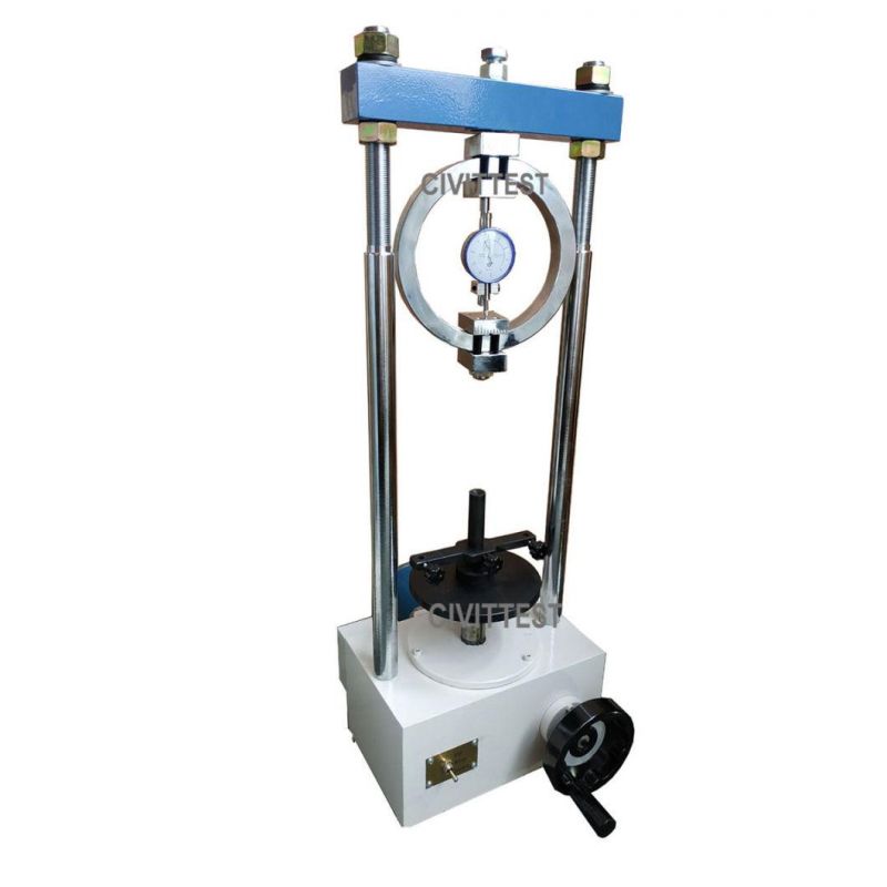 California Bearing Ratio 50kn Loading Frame Press Cbr Tester