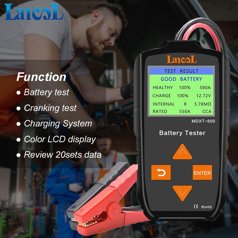 3-220ah Auto and Motorcycle Battery Analyzer