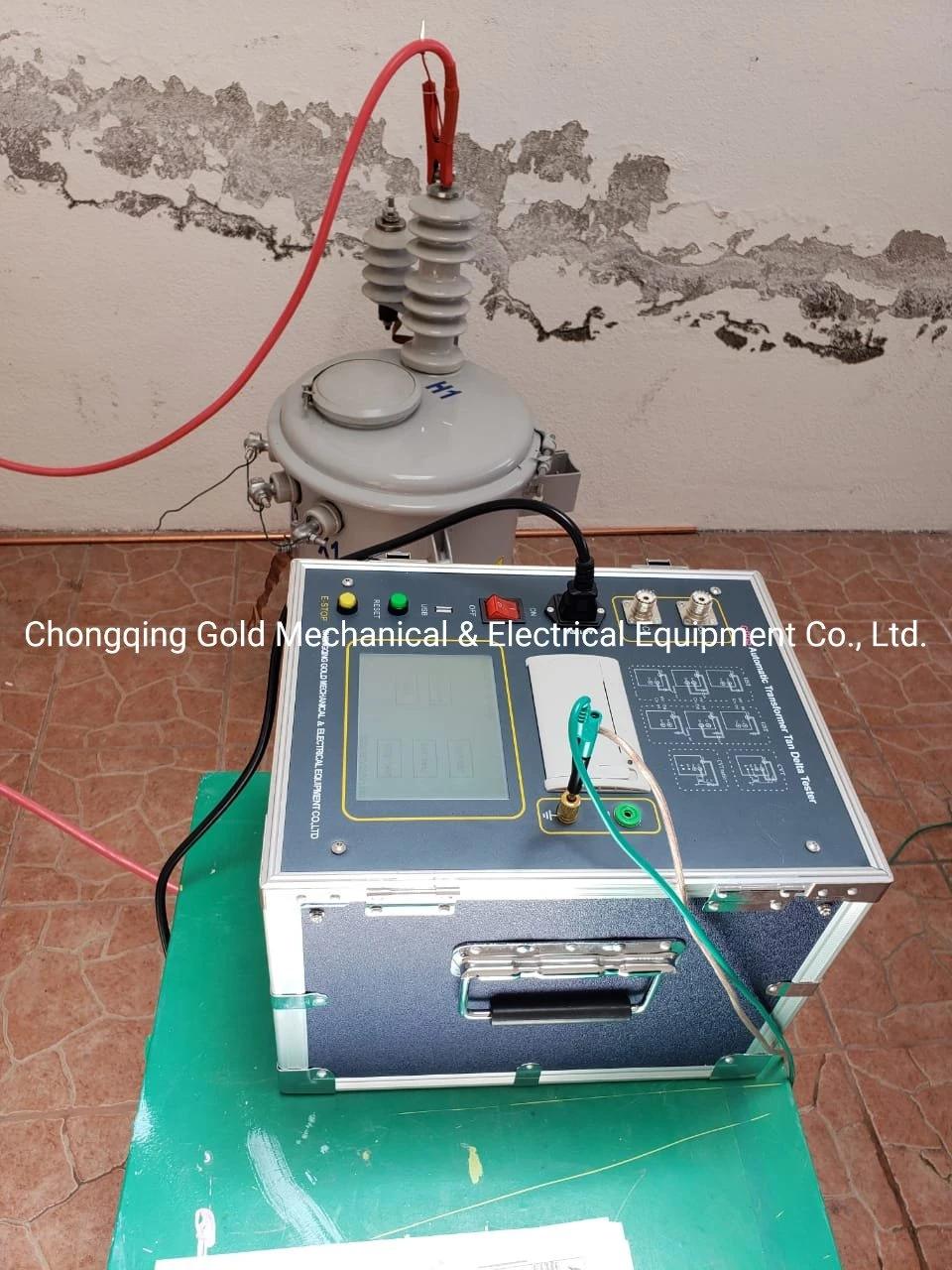 10kv Automatic Transformer Tan Delta and Capacitance Measuring & Dissipation Factor Power Factor Tester