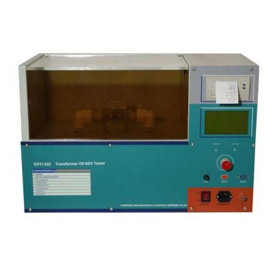 100kv Transformer Oil Dielectric Strength Tester, Oil Breakdown Voltage Testing Equipment