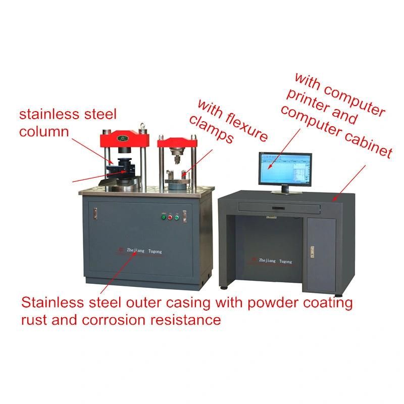 Full Automatic Concrete Flexural Compression Testing Machine
