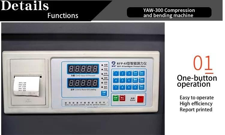 Best-Selling Manual Control 200-Ton Concrete Compression Testing Machine Used in The Construction Engineering Industry