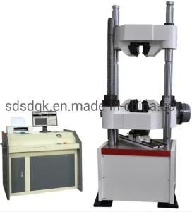 Waw-1000c (1000kN) Computer Control Electro-Hydraulic Servo Universal Testing Instrument/Equipment/Machine