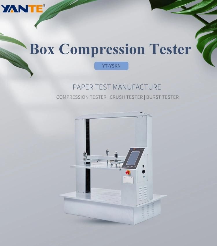Micro Computer Compression Tester for Package and Containers