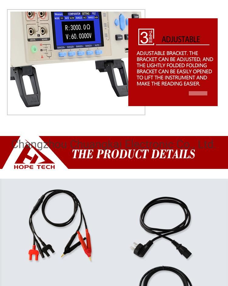 Cht3563-24h Battery Internal Resistance Measurement Battery Indicator Meter