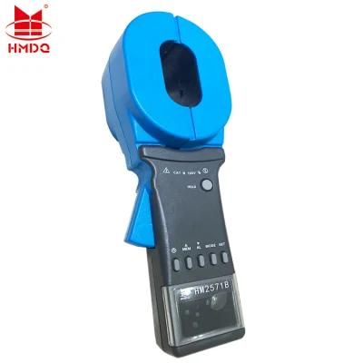 Handheld Best Valued Clamp Earth Tester 0.01 Accuracy Clamp-on Ground Resistance Tester Multi-Functional Earth Resistance Meter