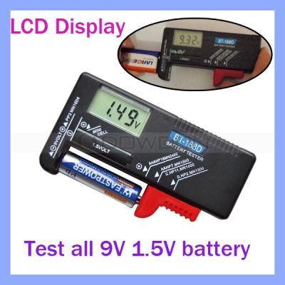 LCD Display Dt168d 1.5V 9V Battery Tester Meter