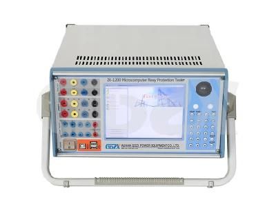 Six Phase Color LCD Display Secondary Current Injection Test Set Relay Test Equipment